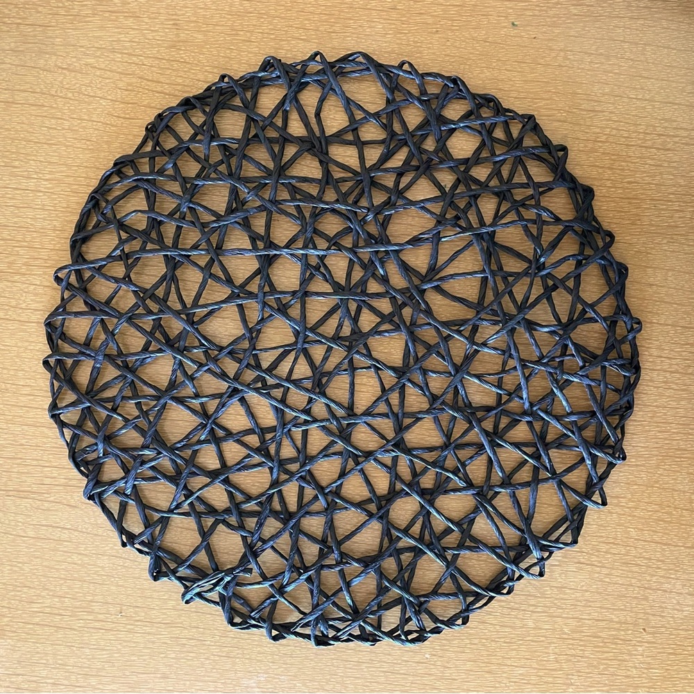 3 woven table place mats